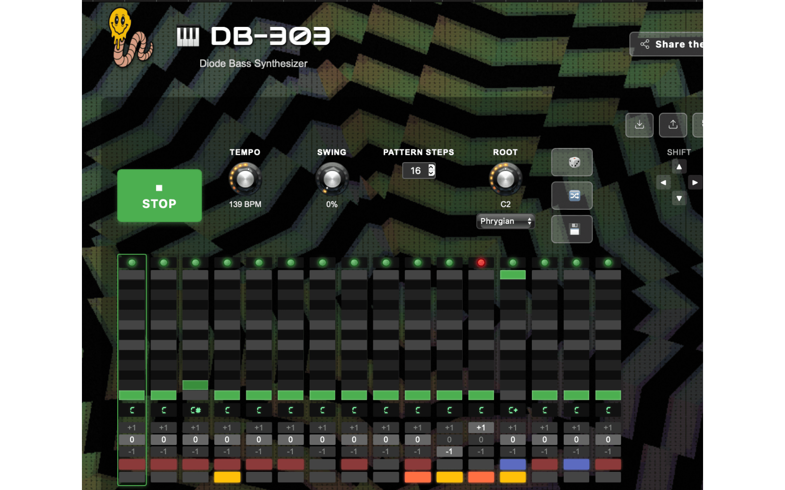 DB-303 Screenshot